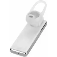 Бездротова Bluetooth гарнітура на вухо для смартфона Awei A850bl White, Блютуз моногарнітура Авей для телефону з наушным кріпленням Біла