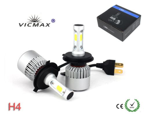 Комплект світлодіодних LED ламп VICMAX S2 H4 72W 8000Lm лампи VICMAX S2 72W 8000Lm