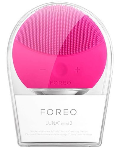 Масажер для очищення шкіри обличчя Foreo Luna Mini 2 Рожевий електрична щітка рожева