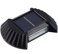 Настінний вуличний ліхтар прожектор Smart Solar Light JB-012 на сонячній батареї, акумуляторний світильник з сонячною панеллю на стіну Jb012 Чорний