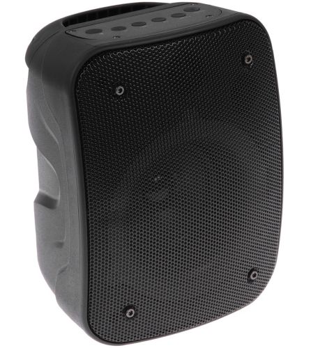 Бездротова Bluetooth колонка JBK-S1 з RGB LED підсвічуванням і функцією Power Bank, акумуляторна блютуз акустика USB AUX для Android IOS Чорна