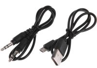 Бездротова Bluetooth колонка JBK-S1 з RGB LED підсвічуванням і функцією Power Bank, акумуляторна блютуз акустика USB AUX для Android IOS Чорна