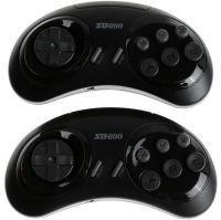 Игровая видео приставка Sega Game Controller SG800 8bit 1600 игр с 2 беспроводными джойстиками, Беспроводная консоль Dendy HDMI для телевизора