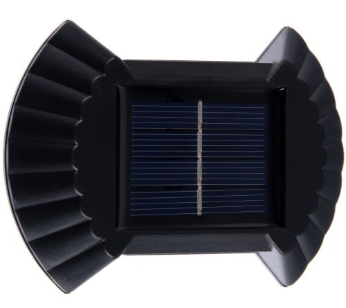 Настінний вуличний ліхтар прожектор Smart Solar Light JB-012 на сонячній батареї, акумуляторний світильник з сонячною панеллю на стіну Jb012 Чорний