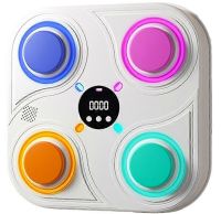 Настінний музичний тренажер для боксу Music Boxing Machine STC-25 з музикою з LED RGB підсвічуванням, Настінна боксерська мішень XL - 977 для дітей