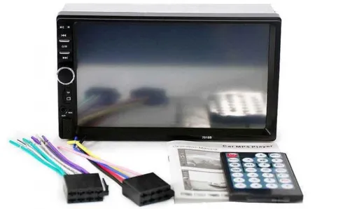 Універсальна автомагнітола 2din Pioneer 7018b сенсорна з пультом, автомобільний плеєр піонер з сенсорним екраном 7 дюймів