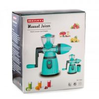 Соковыжималка ручная шнековая Meileyi Manual Juicer MLY-662 2 в 1 с набором насадок