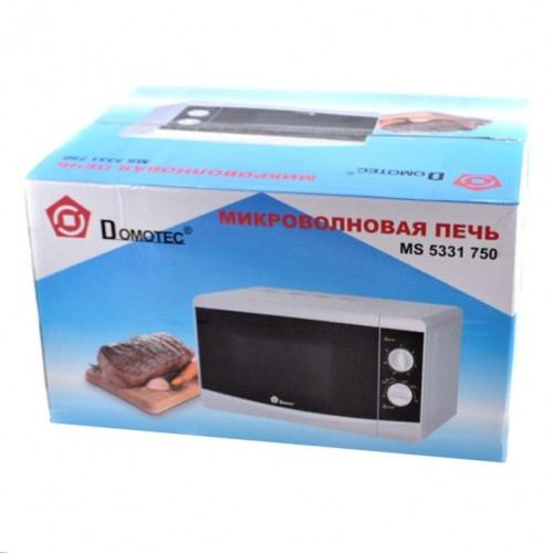 Мікрохвильова піч Domotec MS-5331 700W 20л, White Мікрохвильовка Біла