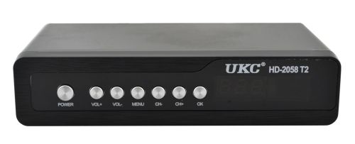 Цифровий ефірний Тюнер T2 UKC HD-2058 в металевому корпусі wi-fi DVB-Т2 ресивер