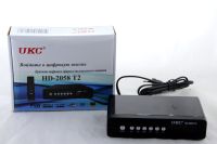Цифровий ефірний Тюнер T2 UKC HD-2058 в металевому корпусі wi-fi DVB-Т2 ресивер