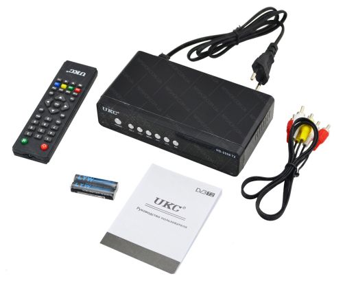 Цифровой эфирный Тюнер T2 UKC HD-2558 в металическом корпусе wi-fi DVB-Т2 ресивер