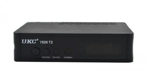 Цифровий ефірний Тюнер T2 UKC 7820 wi-fi DVB-T2 ресивер Т2