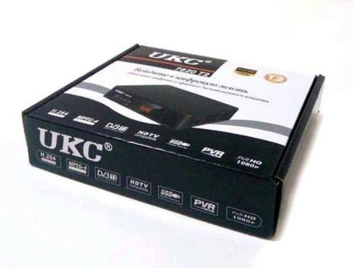 Цифровий ефірний Тюнер T2 UKC 7820 wi-fi DVB-T2 ресивер Т2