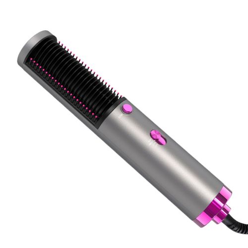 Фен гребінець випрямляч 2 в 1 Hair Dryer And Styler XR-8802 для сушіння будь-якого типу волосся, Стайлер для укладання гарячим повітрям 800W JMJ-189
