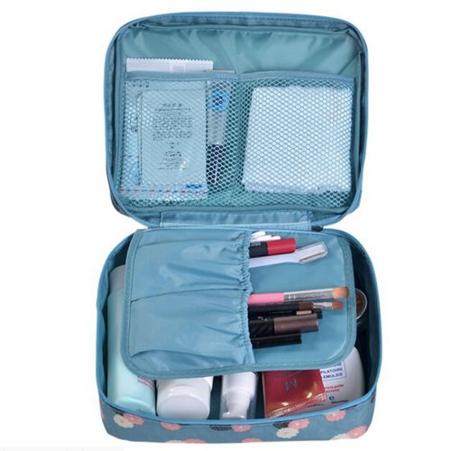 Дорожня сумка для косметики Travel Wash Admission Package Blue косметичка для подорожей