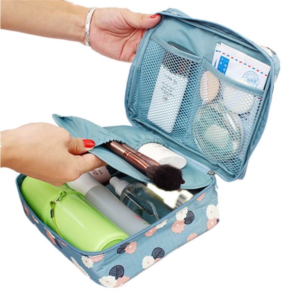Дорожня сумка для косметики Travel Wash Admission Package Blue косметичка для подорожей
