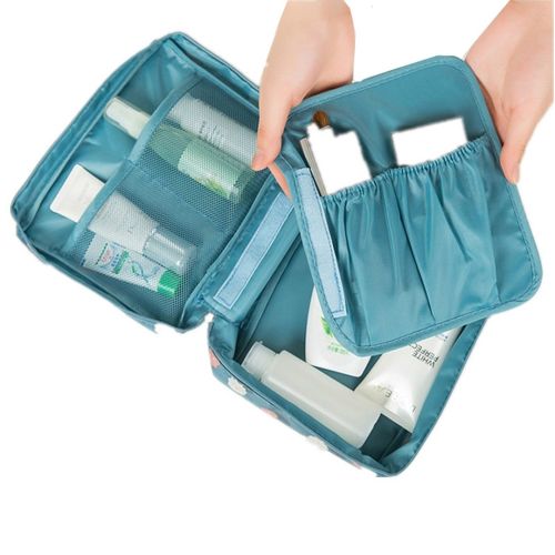 Дорожня сумка для косметики Travel Wash Admission Package Blue косметичка для подорожей