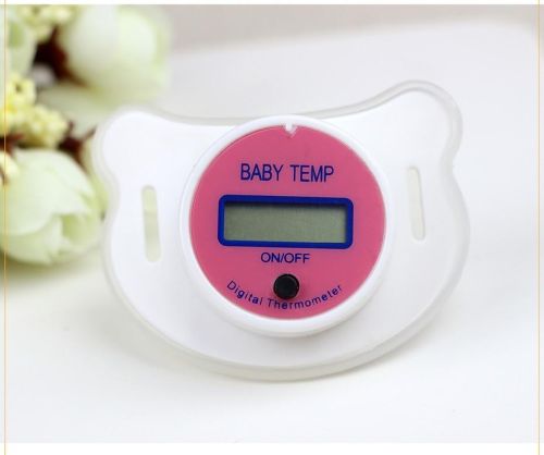 Цифровой термометр соска термометр Baby Temp BT-708, Пустышка в виде соски для измерения температуры у младенцев NJ-347