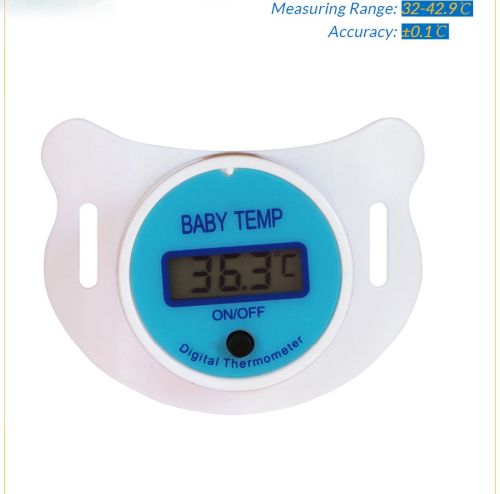 Цифровой термометр соска термометр Baby Temp BT-708, Пустышка в виде соски для измерения температуры у младенцев NJ-347