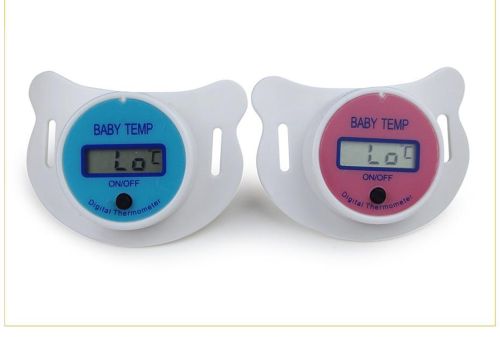 Цифровой термометр соска термометр Baby Temp BT-708, Пустышка в виде соски для измерения температуры у младенцев NJ-347