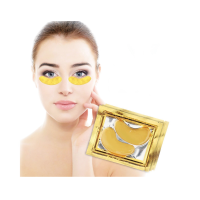 Золоті колагенові патчі для очей Efero Crystal Golden Gold Eye Mask з біоактивним золотом 10шт