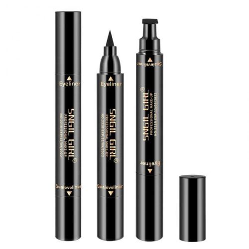 Водостойкая двусторонняя подводка для глаз B.O.L.D Snail Girl Eyeliner 221A/221B штамп для стрелки Handaiyan BOLD