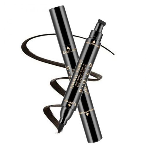 Водостойкая двусторонняя подводка для глаз B.O.L.D Snail Girl Eyeliner 221A/221B штамп для стрелки Handaiyan BOLD