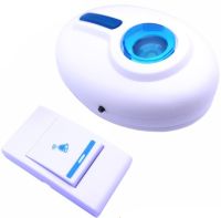 Бездротовий Дверний дзвінок музичний Luckarm RT-8620 32 мелодії на батарейках, приймач передавач з цифровим управлінням для будинку від батарейок