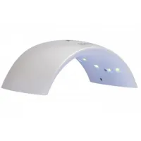 Професійна лампа SUN9S UV / LED для манікюру і педикюру з екраном 24W UV LED з таймером White УФ сушарка для нігтів, гель лаку Біла SUN 9S