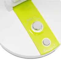 Настільний акумуляторний вентилятор Hurry Bolt HB-2019 з LED підсвічуванням, Бездротовий складаний охолоджувач повітря 8" дюймів від акумулятора 18650