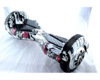 Гироскутер гироборд Smart Balance Wheel Transformers з пультом Bluetooth 8 " Graffiti графіті черепа