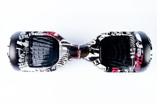 Гироскутер гироборд Smart Balance Wheel A3 6.5 " з автобалансом і пультом Bluetooth Pirates Пірати c черепами