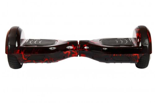 Гироскутер гироборд Smart Balance Wheel 6.5" A3 с автобалансом и пультом Bluetooth Красная молния