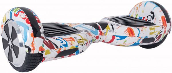 Гироскутер гироборд Smart Balance Wheel 6.5 " A3 з автобалансом і Bluetooth Graffiti графіті бризки фарби