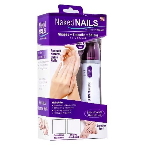 Машинка для полировки ногтей Naked Nails. Прибор для шлифовки, аппарат для маникюра и педикюра