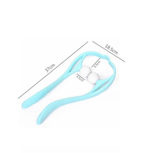 Ручний роликовий масажер для шиї Hexiang Neck Massager для зняття втоми і напруги