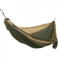 Гамак із нейлону туристичний одномісний Travel hammock 270х140 см Літній із кишенею
