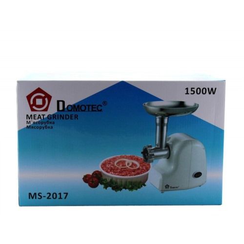 Кухонна електром'ясорубка Domotec MS - 2017 1500W Red м'ясорубка