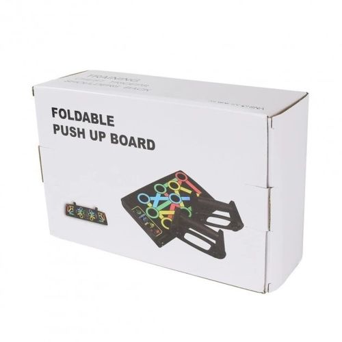 Дошка для віджимань Foldable Push Up Board JT-006, упор для віджимань від підлоги 14 в 1 регульована стійка, платформа, тренажер для м'язів Supretto