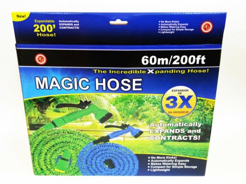 Садовый шланг для полива Xhose 60 Метров 200FT с распылителем X-Hose 60м