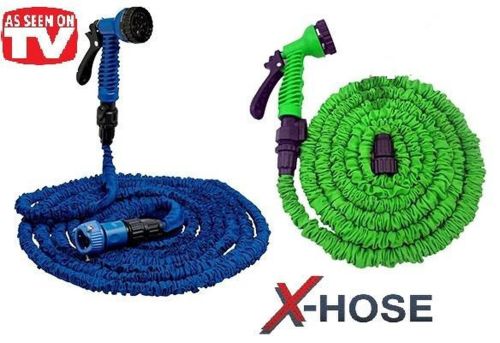 Садовый шланг для полива Xhose 52.5 Метра 175FT с распылителем X-Hose 52.5м