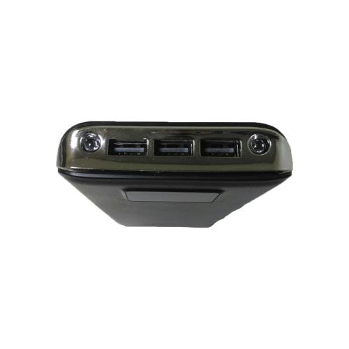 Зовнішній акумулятор Power Bank UKC K8 990000 mAh c LCD дисплеєм на 3 usb Black