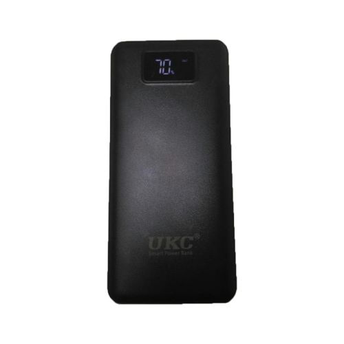 Зовнішній акумулятор Power Bank UKC K8 990000 mAh c LCD дисплеєм на 3 usb Black