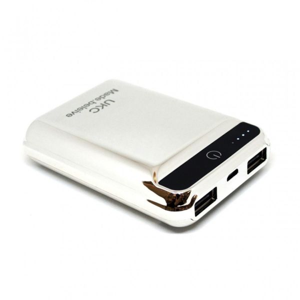 Портативна зарядка Power Bank UKC Z087 10400 mAh УМБ акумулятор зарядний