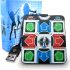 Танцювальний килимок usb для ПК комп'ютера PC Dance mat X-treme Dance Pad покращений з CD