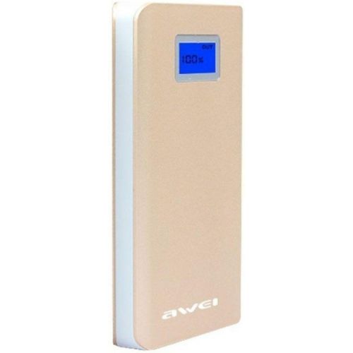 Портативний зарядний пристрій Power Bank Awei P83k з LCD дисплеєм 10000 mAh