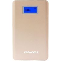 Портативний зарядний пристрій Power Bank Awei P83k з LCD дисплеєм 10000 mAh