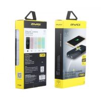 Портативний зарядний пристрій Power Bank Awei P98k 8000 mAh з бездротовою зарядкою для телефону