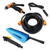 Портативная автомойка высокого давления High Pressure Portable Car Wash, Переносная автомобильная мойка от прикуривателя, Мойка для автомобиля