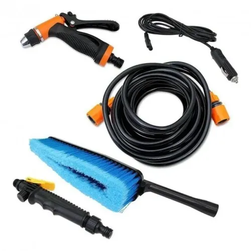 Портативная автомойка высокого давления High Pressure Portable Car Wash, Переносная автомобильная мойка от прикуривателя, Мойка для автомобиля